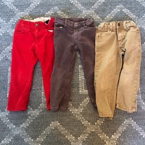 Set of 3T slim pants